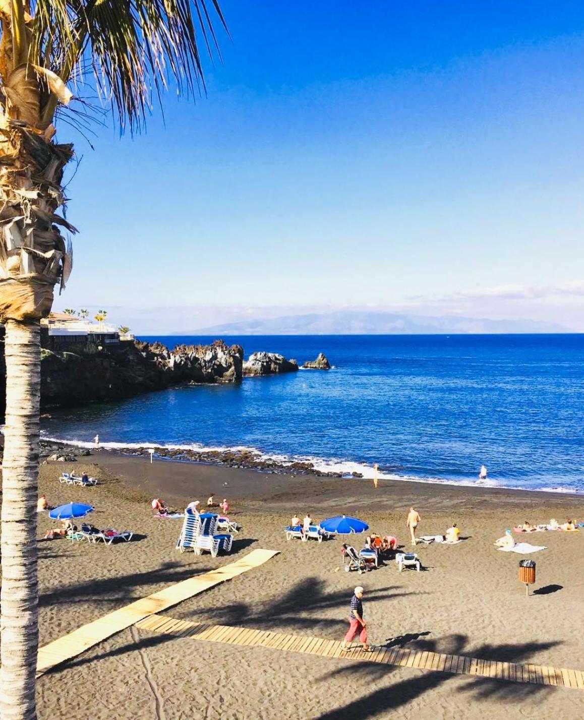 Casa Hugo - Ocean View, Quiet Pool, Fibre Net, Los Gigantes 圣地亚哥港 外观 照片