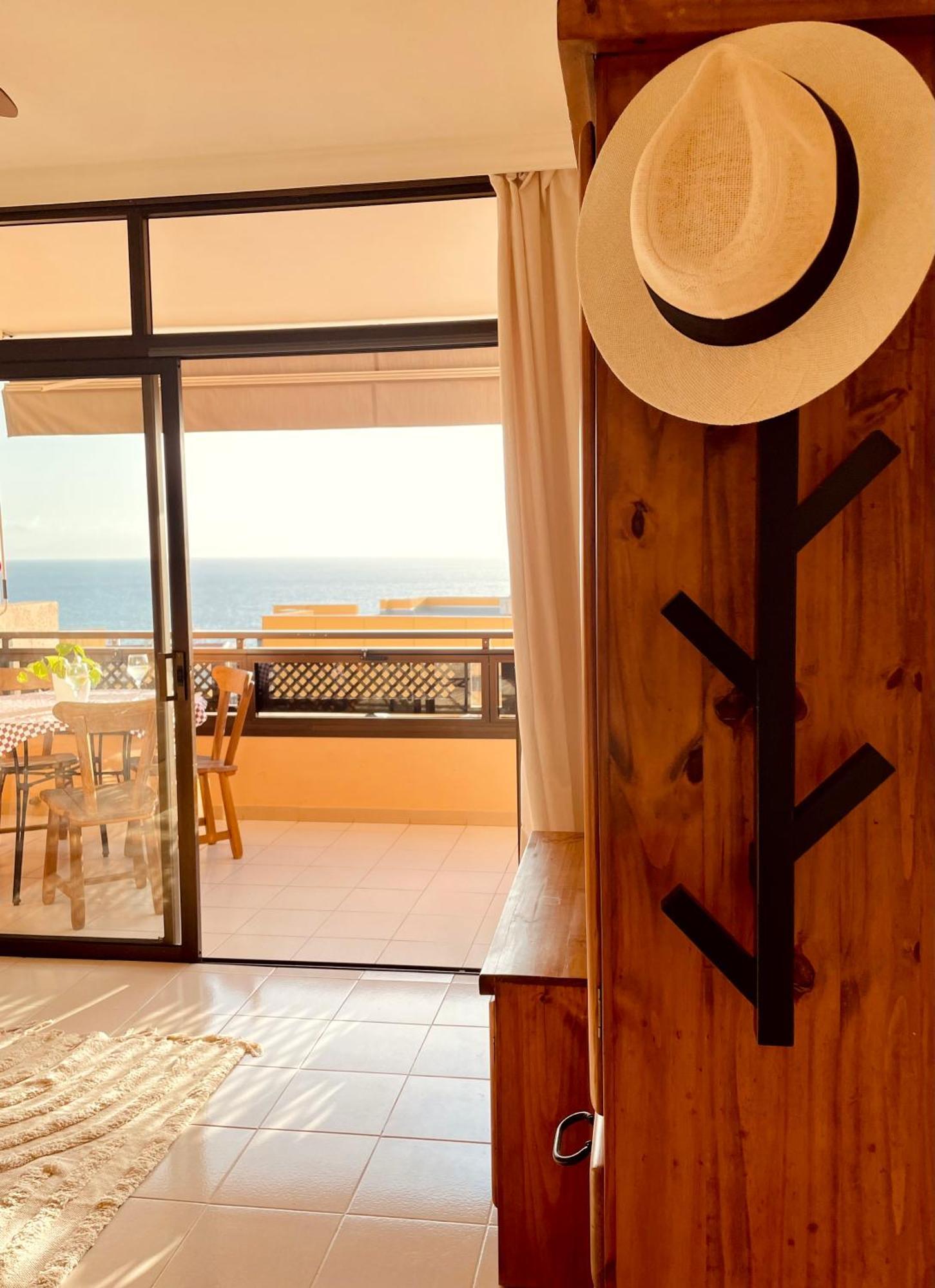 Casa Hugo - Ocean View, Quiet Pool, Fibre Net, Los Gigantes 圣地亚哥港 外观 照片